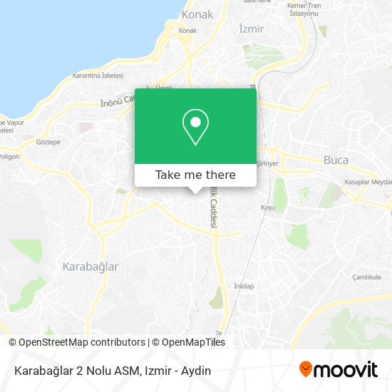 Karabağlar 2 Nolu ASM map