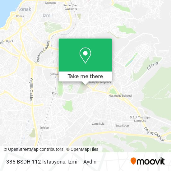 385 BSDH 112 İstasyonu map
