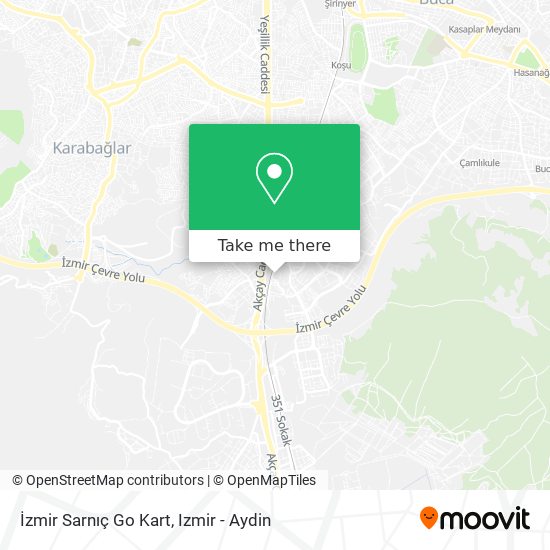 İzmir Sarnıç Go Kart map