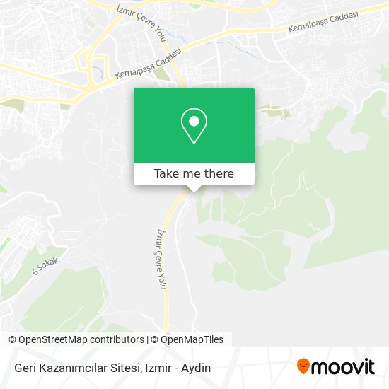Geri Kazanımcılar Sitesi map