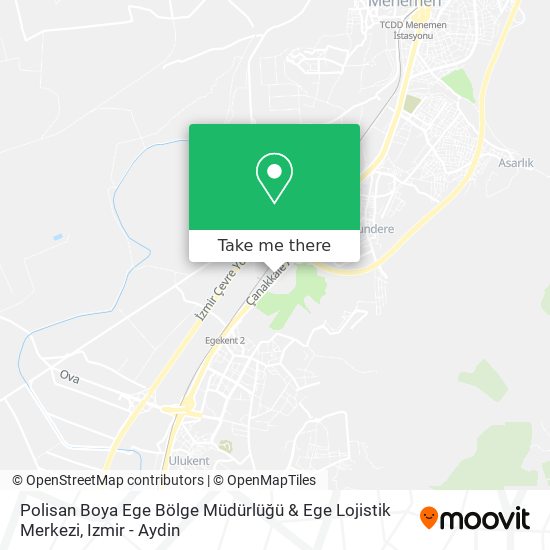 Polisan Boya Ege Bölge Müdürlüğü & Ege Lojistik Merkezi map
