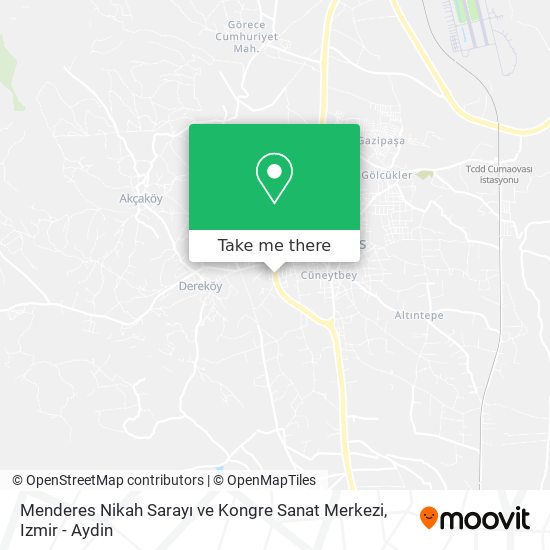 Menderes Nikah Sarayı ve Kongre Sanat Merkezi map