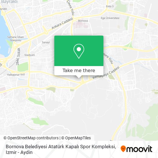 Bornova Belediyesi Atatürk  Kapalı Spor Kompleksi map