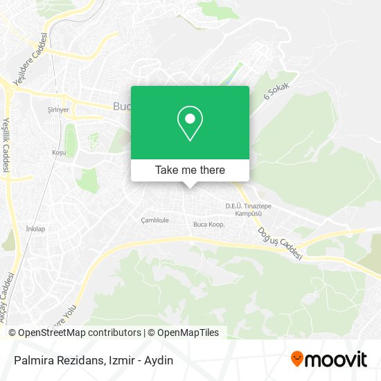 Palmira Rezidans map