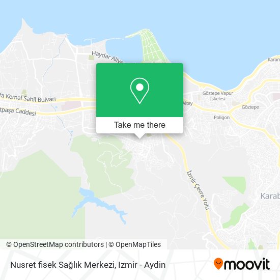 Nusret fisek Sağlık Merkezi map