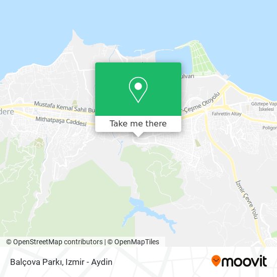 Balçova Parkı map