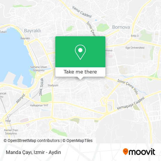 Manda Çayı map