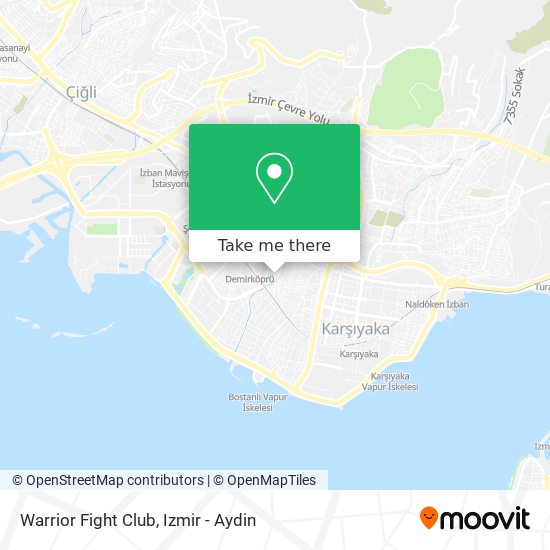 Warrior Fight Club map