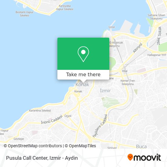 Pusula Call Center map