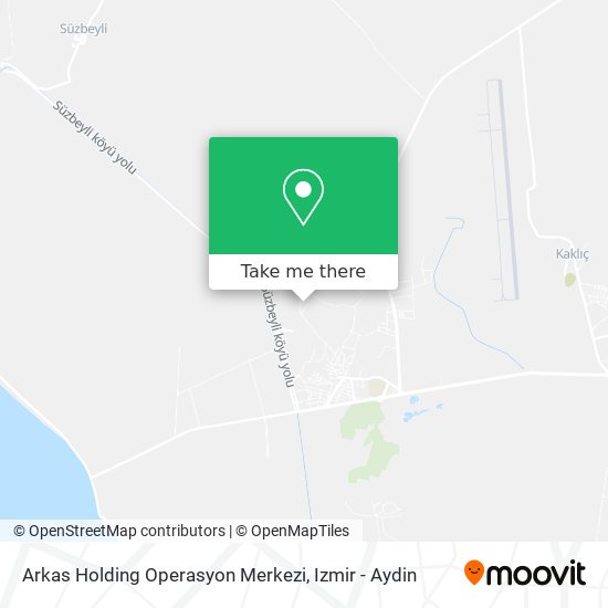 Arkas Holding Operasyon Merkezi map