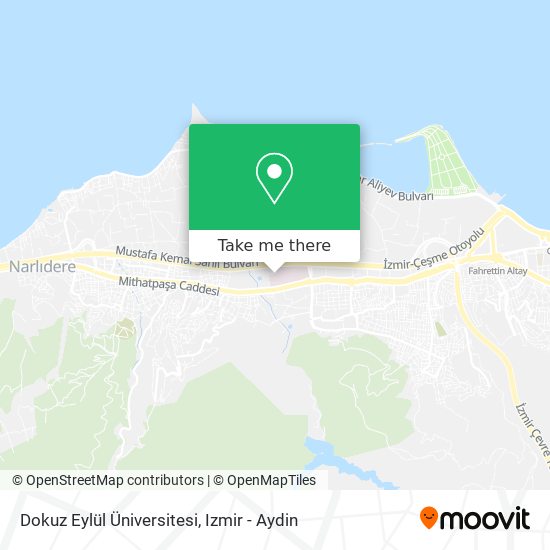 Dokuz Eylül Üniversitesi map