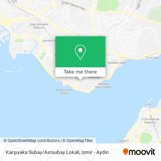 Karşıyaka Subay / Astsubay Lokali map