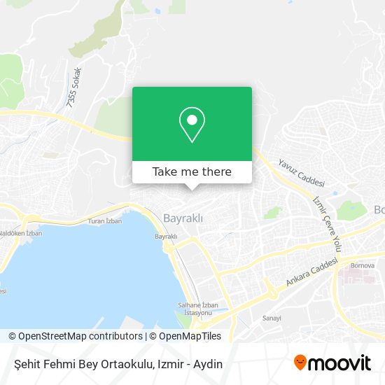 Şehit Fehmi Bey Ortaokulu map