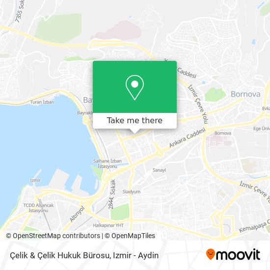 Çelik & Çelik Hukuk Bürosu map
