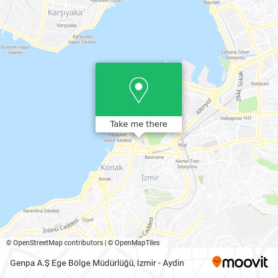 Genpa A.Ş Ege  Bölge Müdürlüğü map