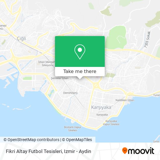 Fikri Altay Futbol Tesisleri map