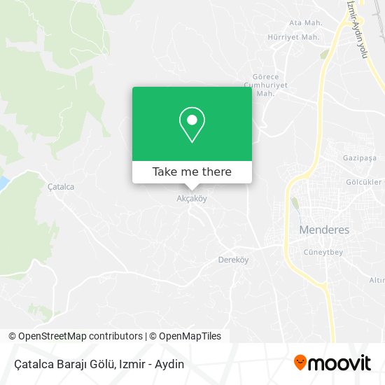 Çatalca Barajı Gölü map