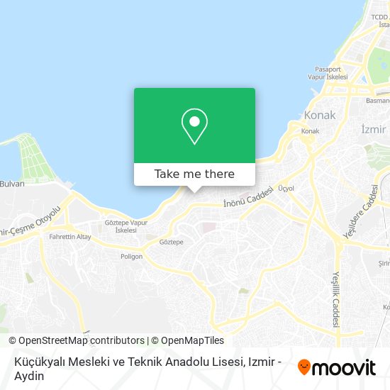 Küçükyalı Mesleki ve Teknik Anadolu Lisesi map