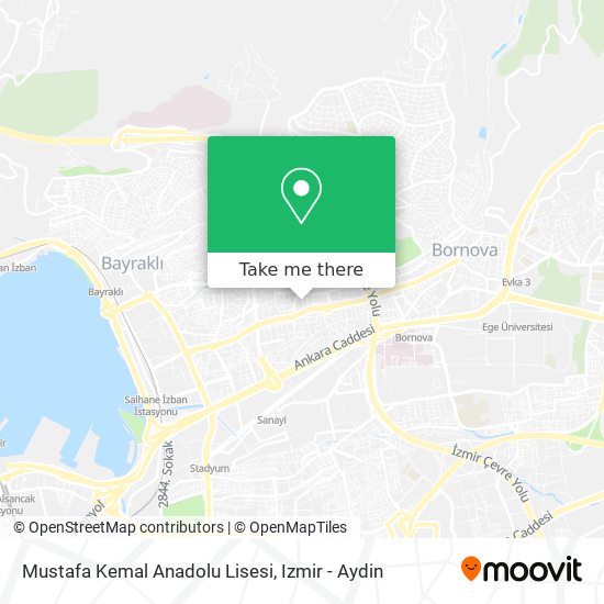 Mustafa Kemal Anadolu Lisesi map