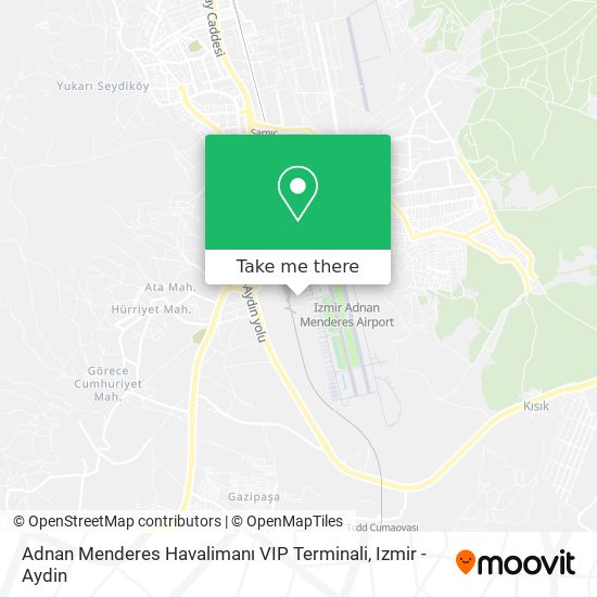 Adnan Menderes Havalimanı VIP Terminali map