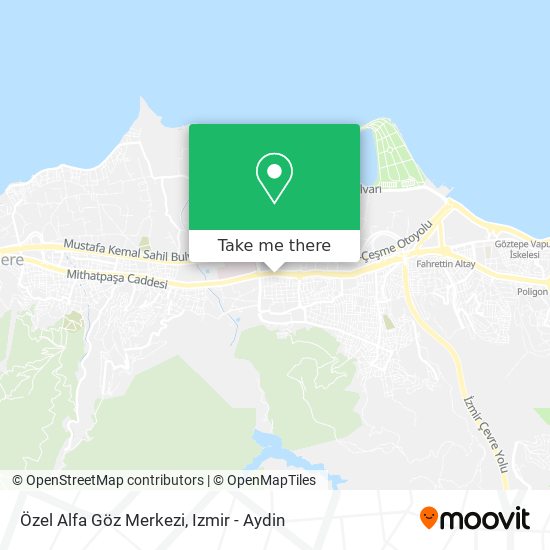 Özel Alfa Göz Merkezi map