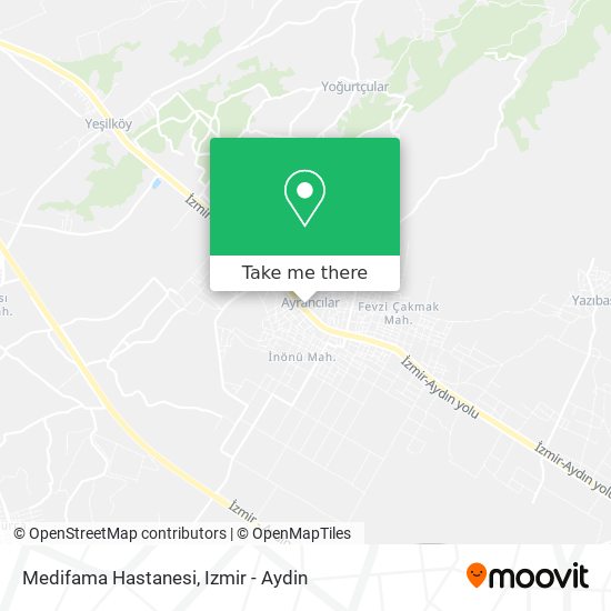 Medifama Hastanesi map