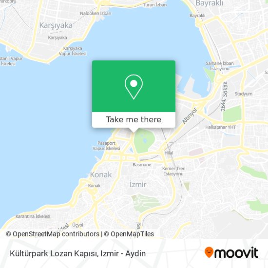 Kültürpark Lozan Kapısı map