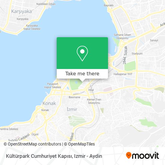 Kültürpark Cumhuriyet Kapısı map