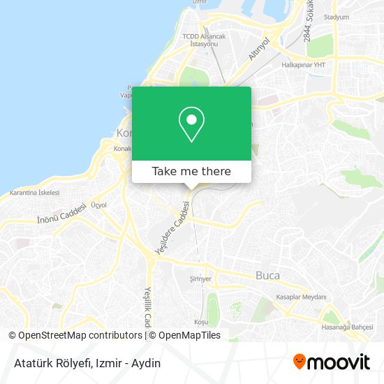 Atatürk Rölyefi map