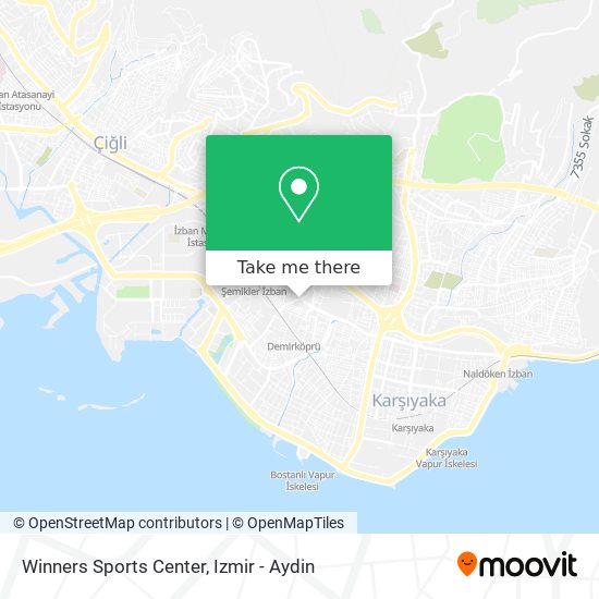 Winners Sports Center map