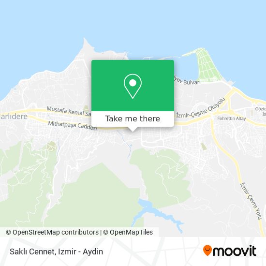 Saklı Cennet map