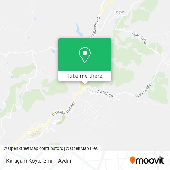 Karaçam Köyü map