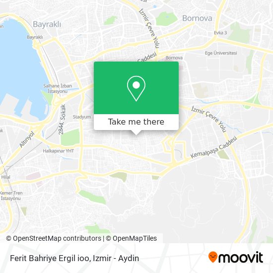 Ferit Bahriye Ergil ioo map