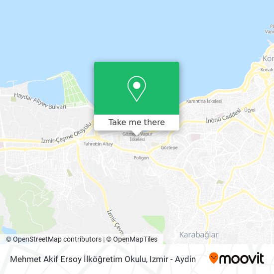 Mehmet Akif Ersoy İlköğretim Okulu map