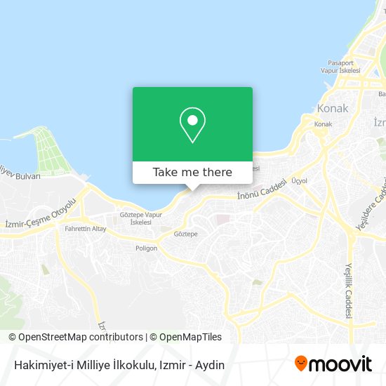 Hakimiyet-i Milliye İlkokulu map