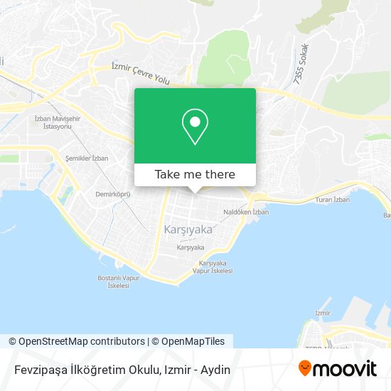 Fevzipaşa İlköğretim Okulu map