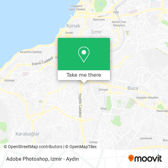 Adobe Photoshop map