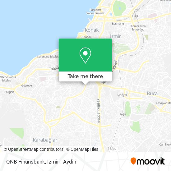 QNB Finansbank map