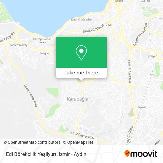 Edi Börekçilik Yeşilyurt map