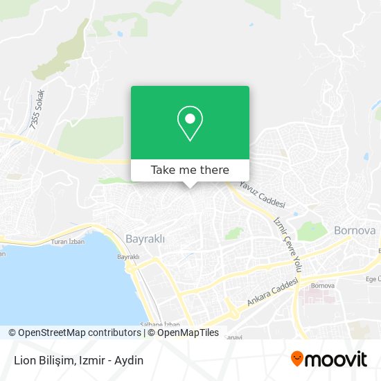 Lion Bilişim map