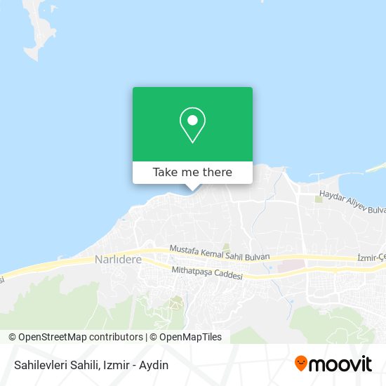 Sahilevleri Sahili map