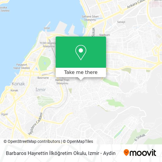 Barbaros Hayrettin İlköğretim Okulu map