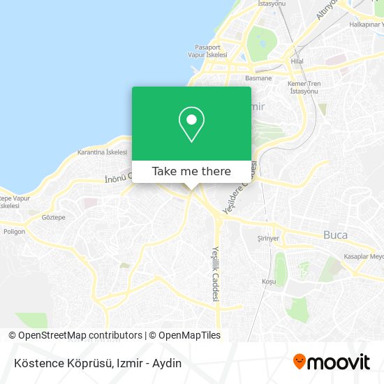 Köstence Köprüsü map