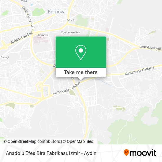 Anadolu Efes Bira Fabrikası map