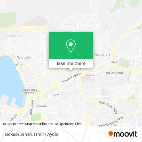 Boksörün Yeri map