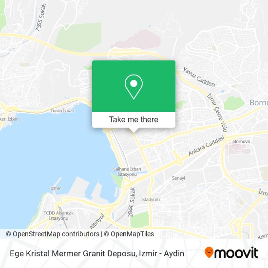 Ege Kristal Mermer Granit Deposu map