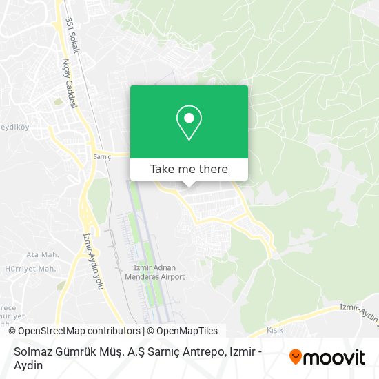 Solmaz Gümrük Müş. A.Ş Sarnıç Antrepo map