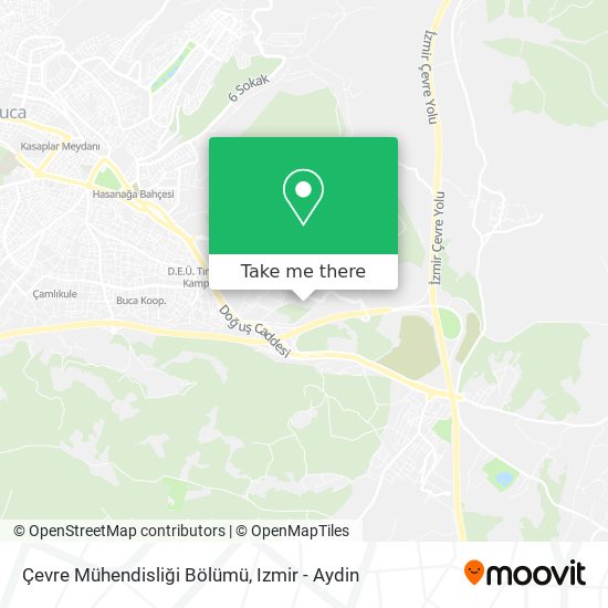 Çevre Mühendisliği Bölümü map