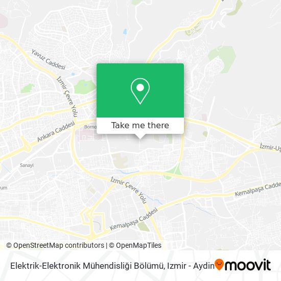 Elektrik-Elektronik Mühendisliği Bölümü map