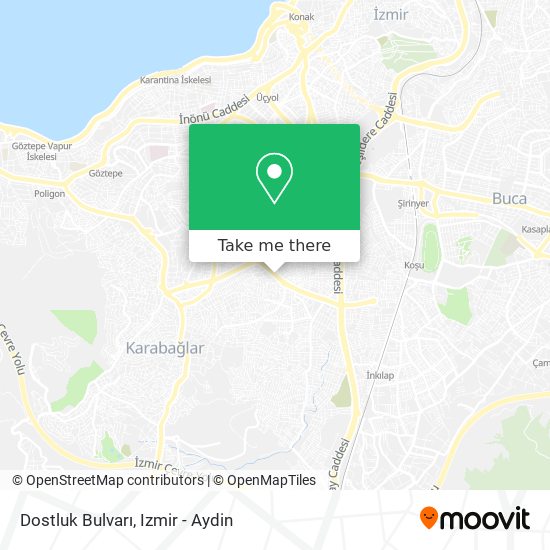 Dostluk Bulvarı map